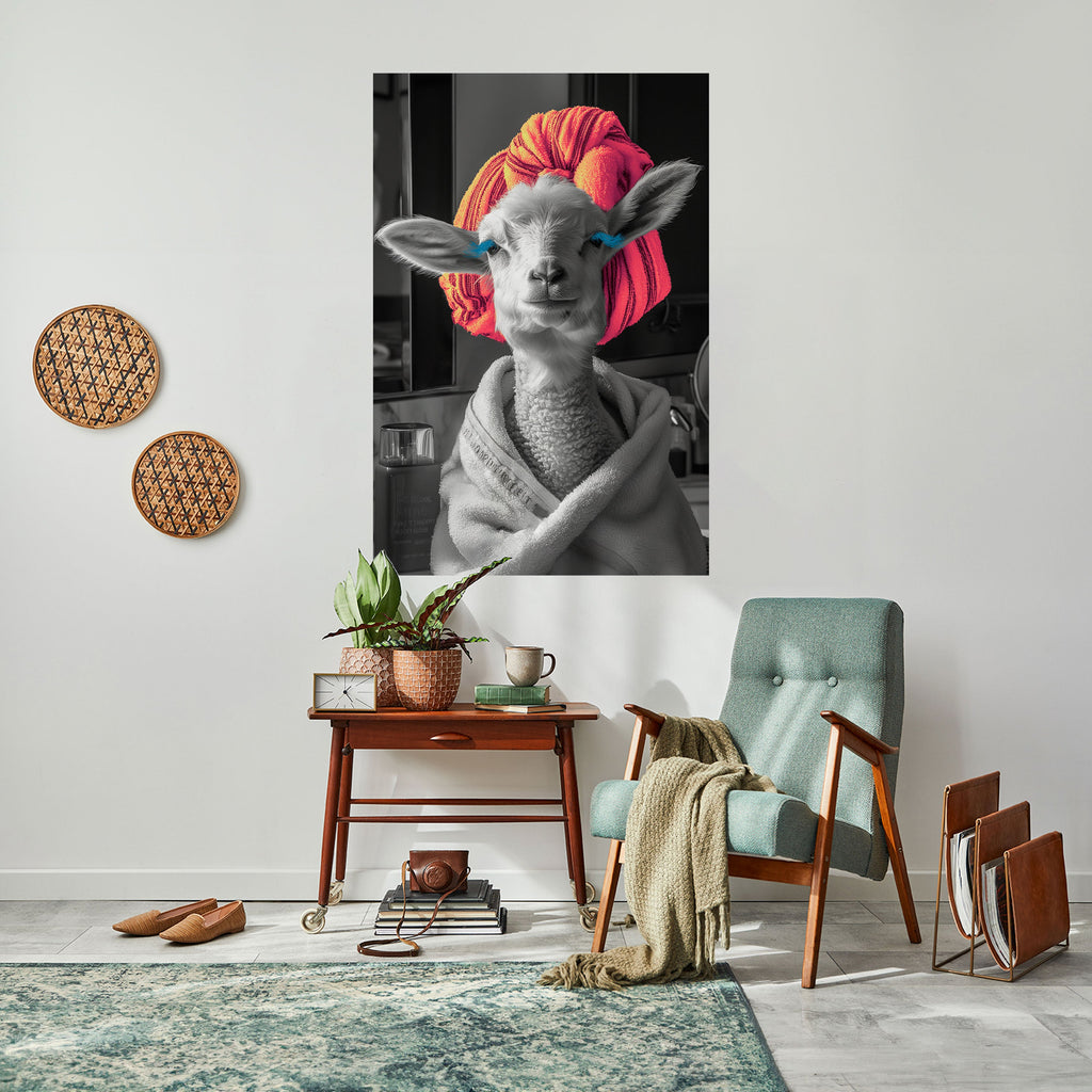 COUTURE CUDDLE Poster Vertical Autocolante