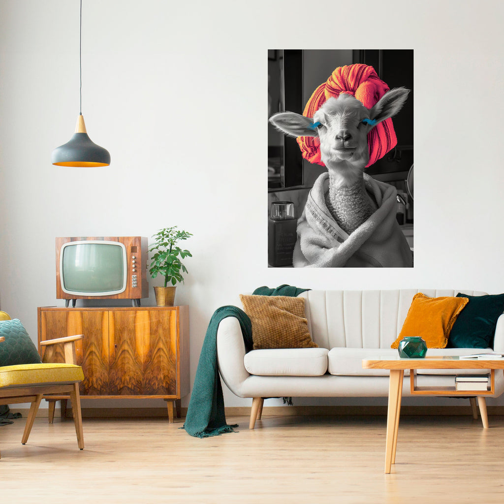 COUTURE CUDDLE Poster Vertical Autocolante