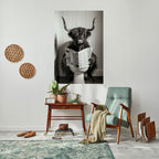 MOO-DY NEWS BREAK Poster Vertical Autocolante