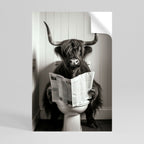 MOO-DY NEWS BREAK Poster Vertical Autocolante