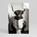 MOO-DY NEWS BREAK Póster Autocolante Vertical