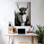 MOO-DY NEWS BREAK Poster Vertical Autocolante