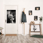 DUCKS IN THE CITY Peel and Stick Vertical Poster