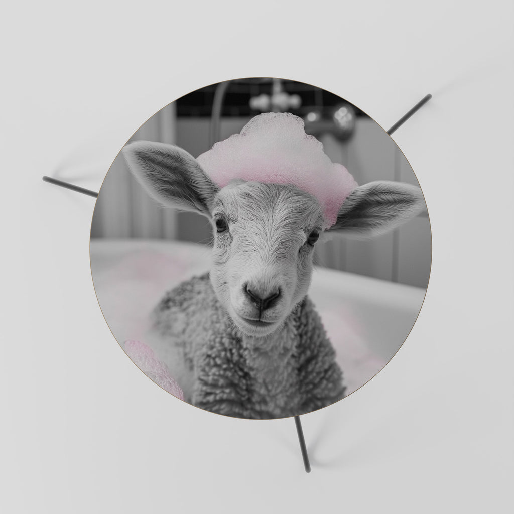 PINK CLOUD BATH TIME Mesa de Centro 60