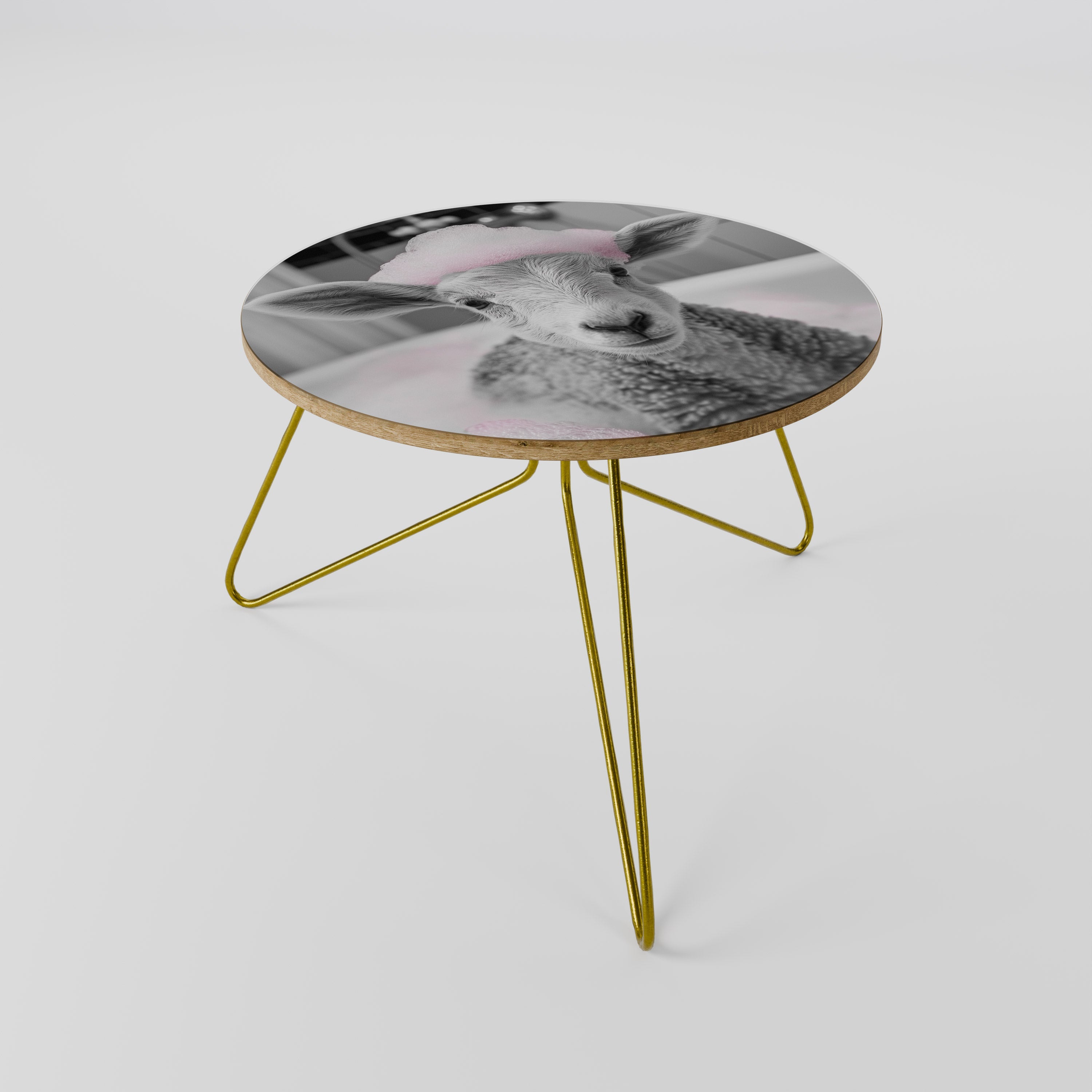 PINK CLOUD BATH TIME Mesa de Centro 60