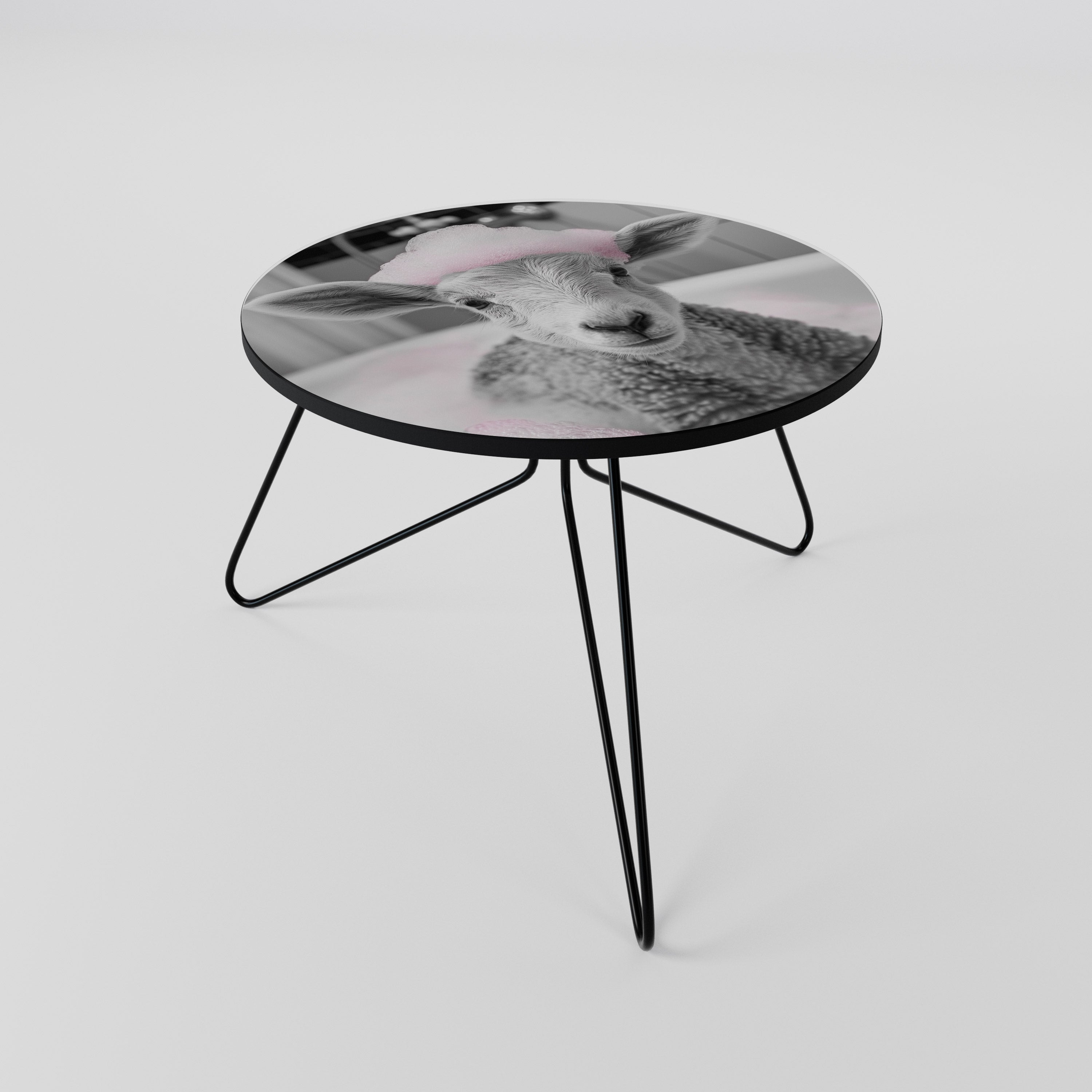 PINK CLOUD BATH TIME Mesa de Centro 60