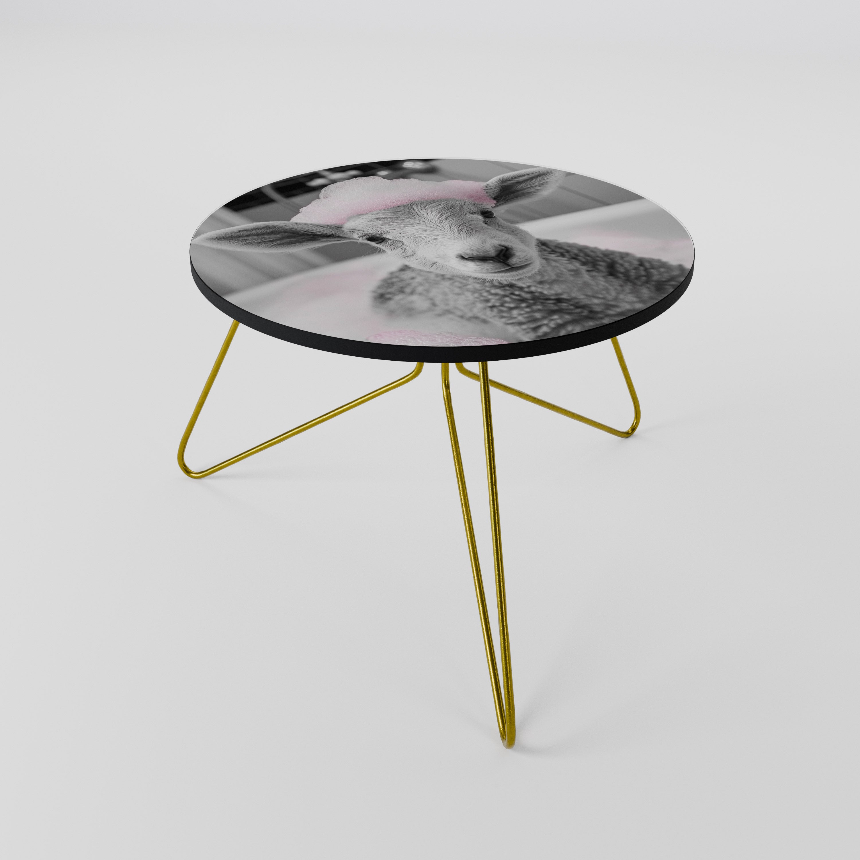 PINK CLOUD BATH TIME Mesa de Centro 60