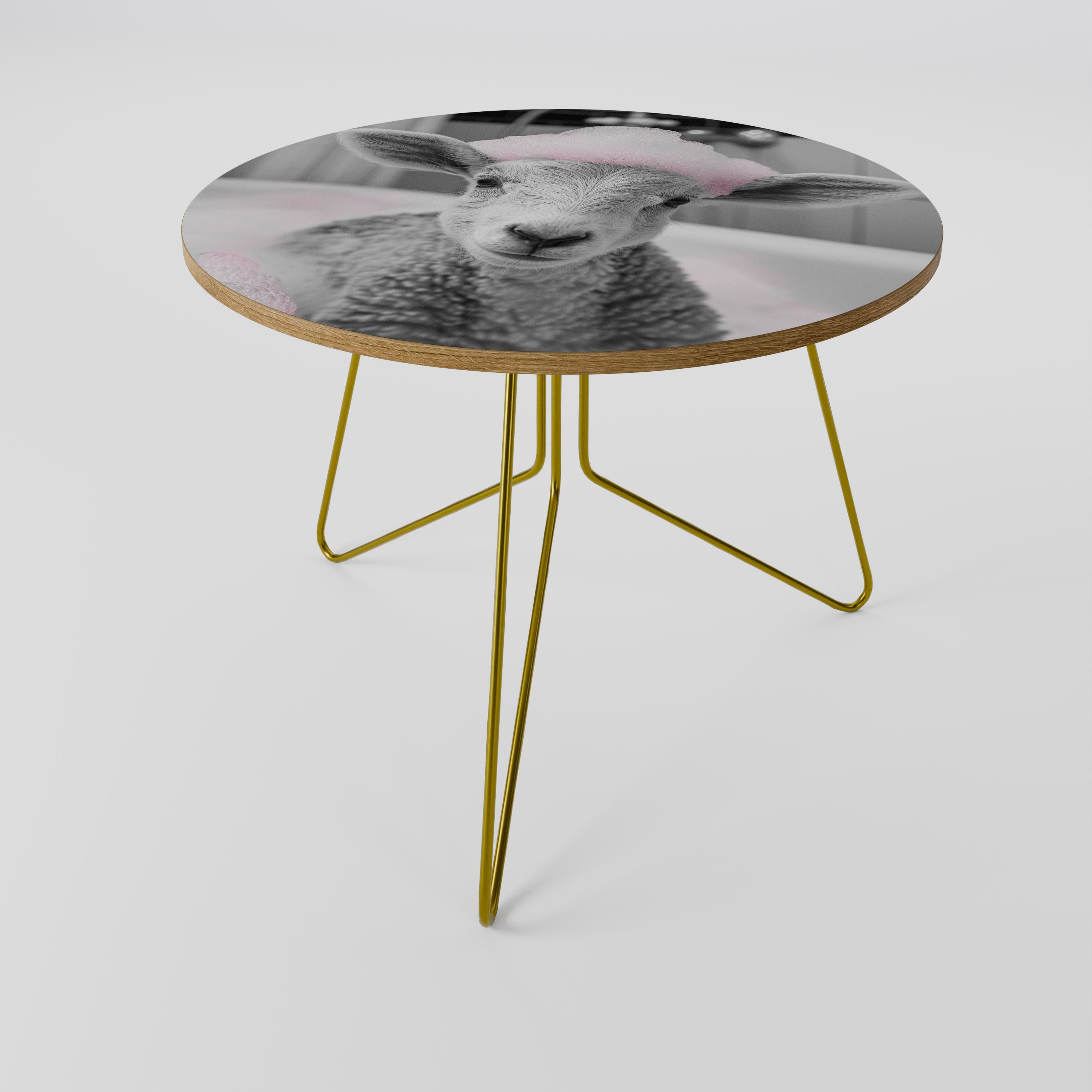 PINK CLOUD BATH TIME Mesa de Centro 69