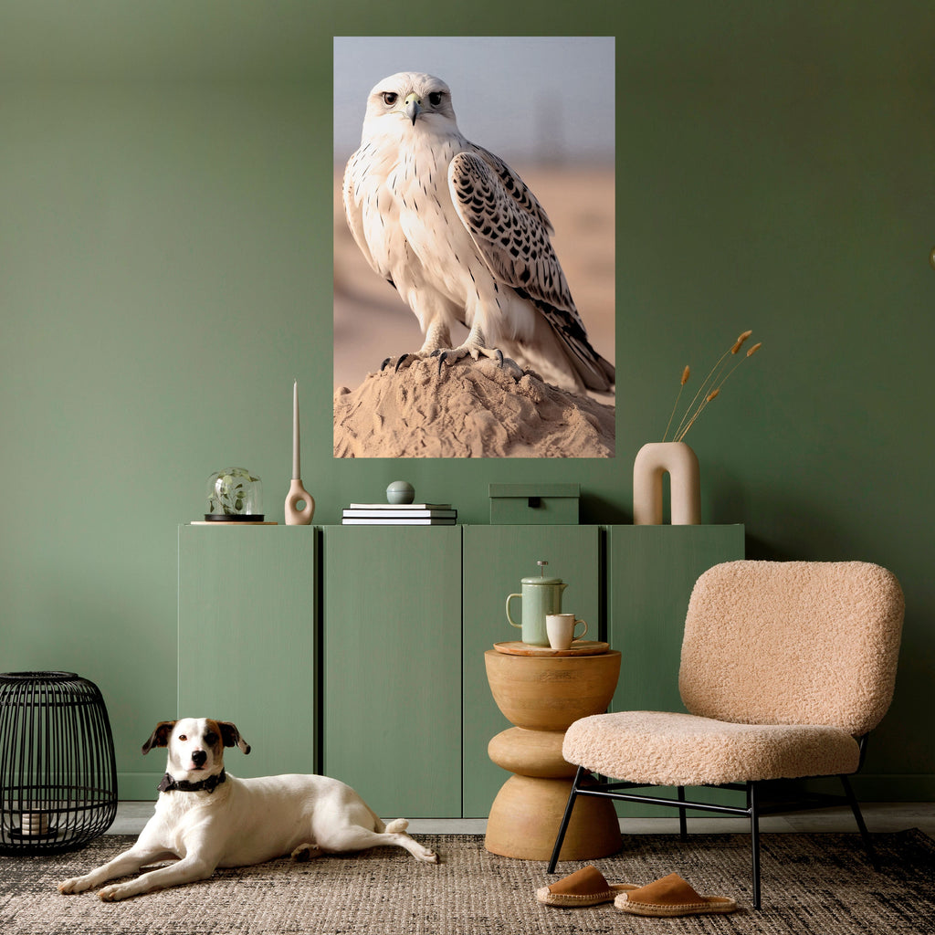 SILENT WINGS OF POWER Poster Vertical Autocolante