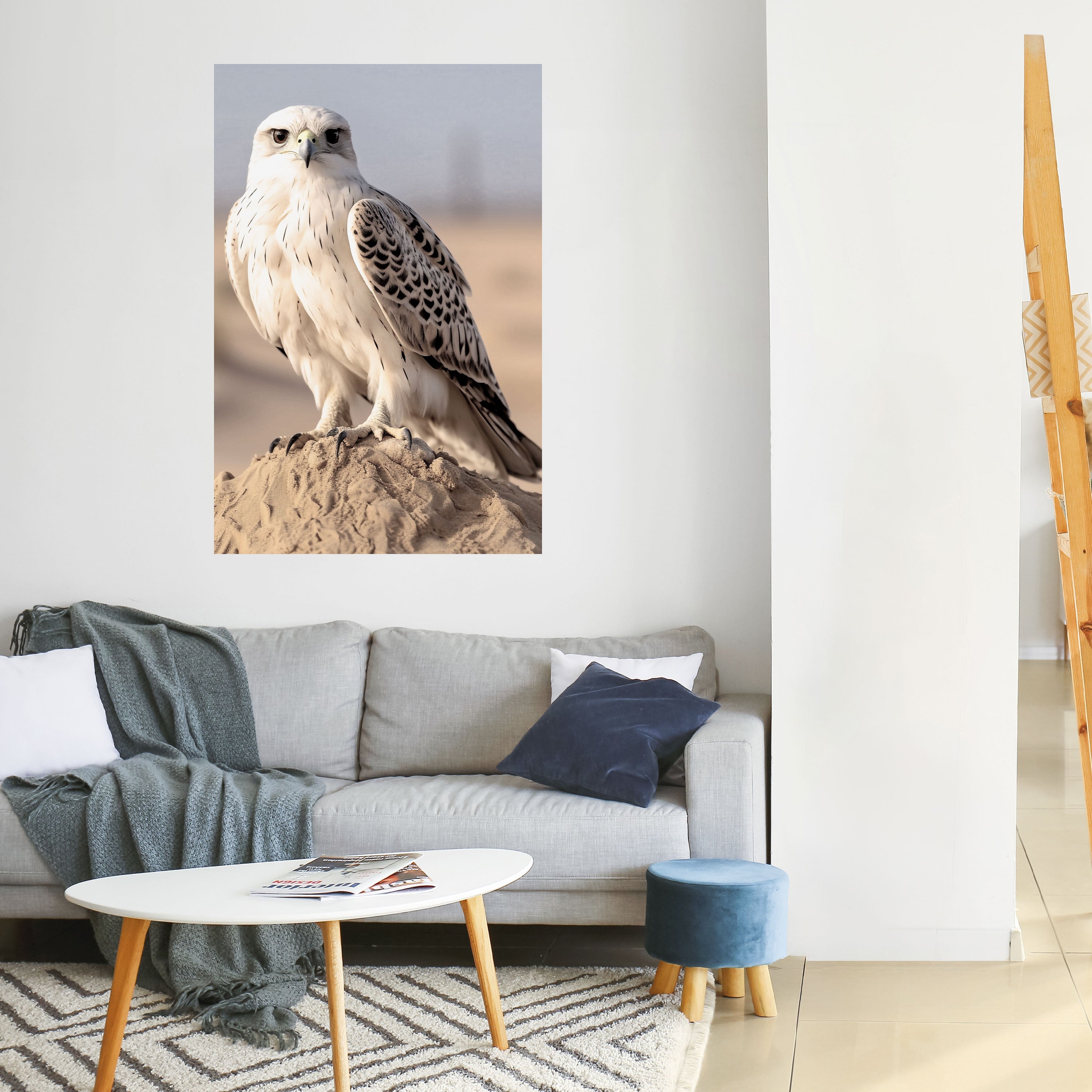 SILENT WINGS OF POWER Poster Vertical Autocolante