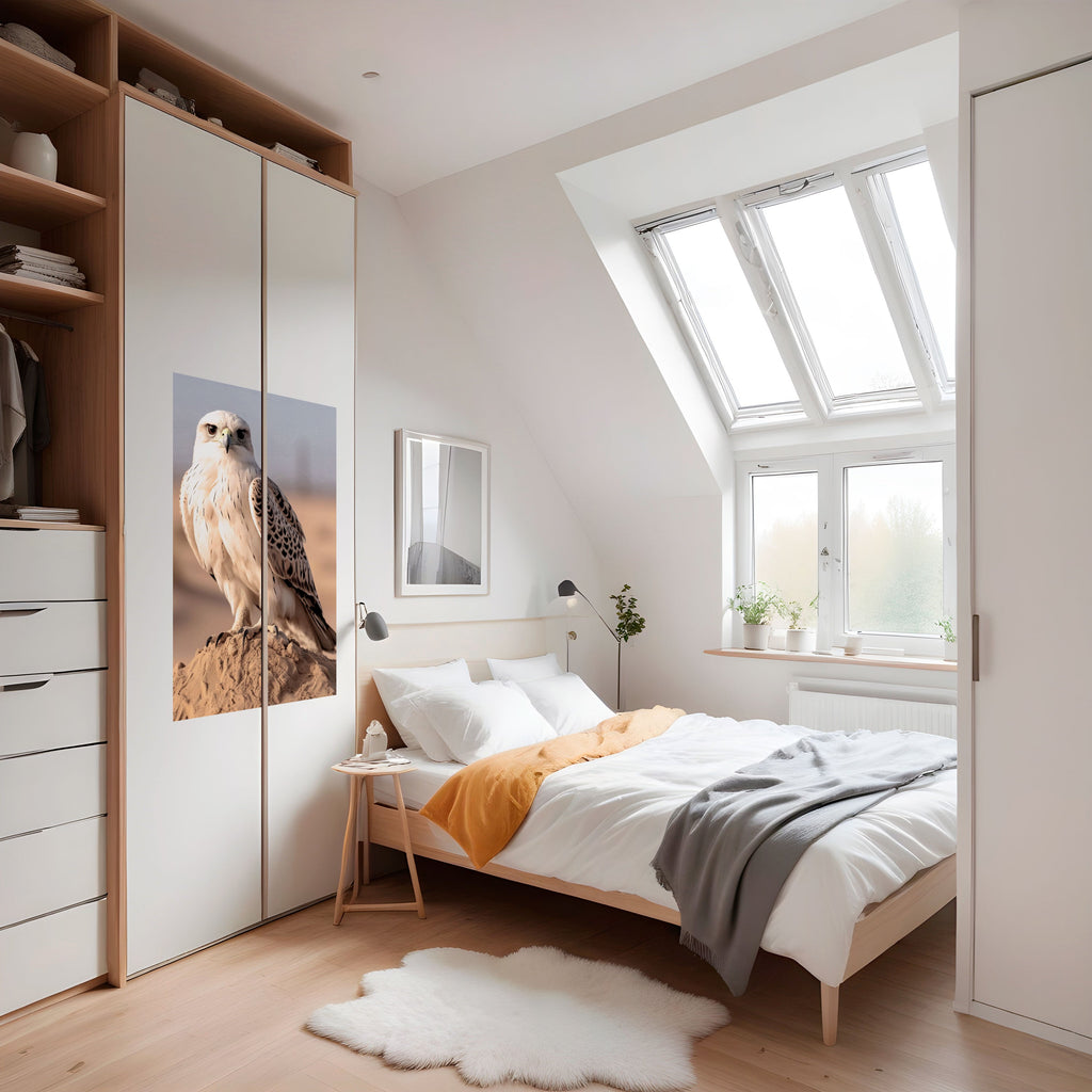 SILENT WINGS OF POWER Poster Vertical Autocolante