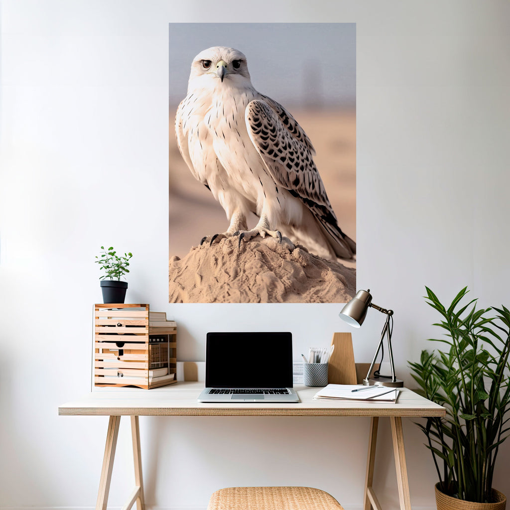 SILENT WINGS OF POWER Poster Vertical Autocolante