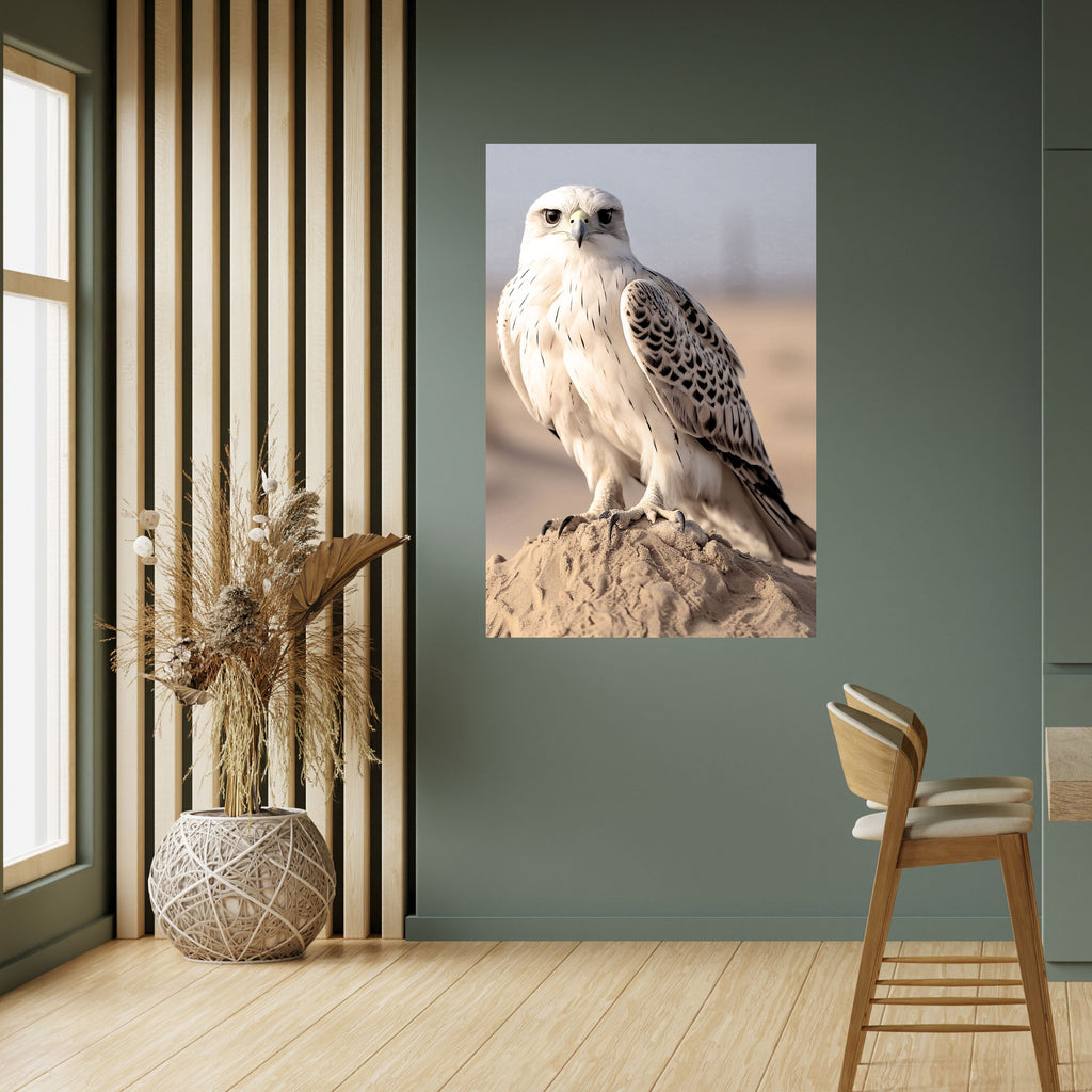 SILENT WINGS OF POWER Poster Vertical Autocolante