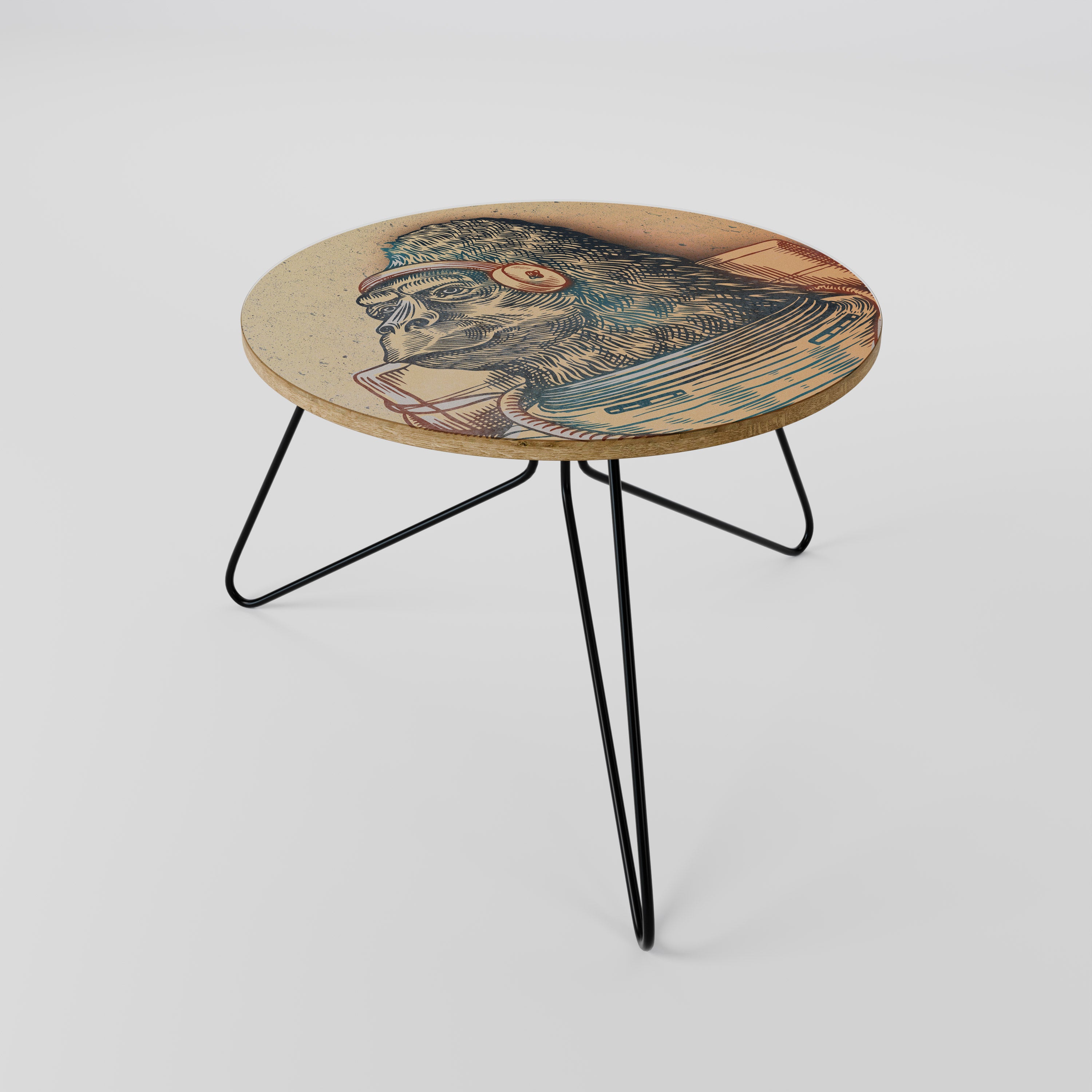 GORILLA GROOVE Mesa de Centro