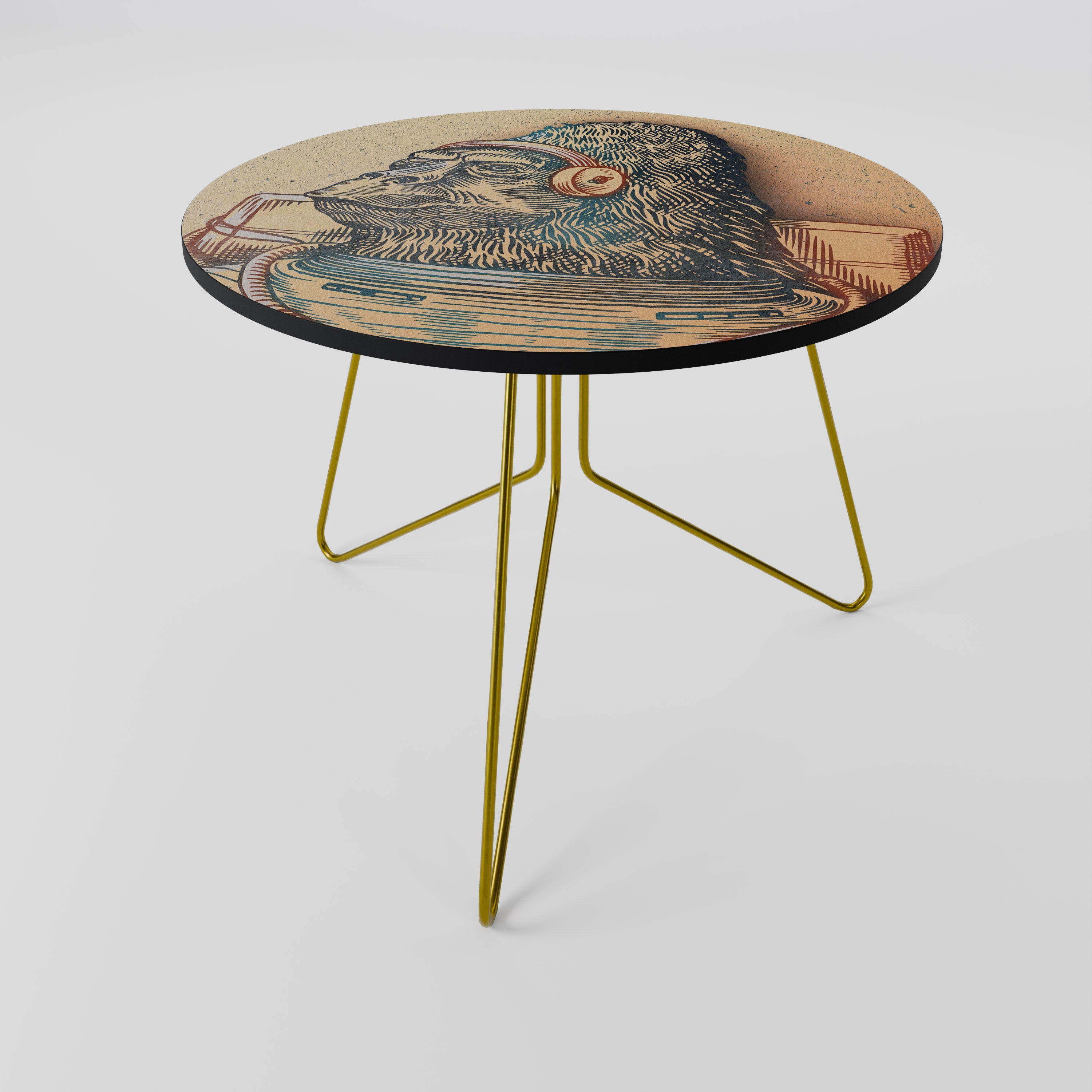 GORILLA GROOVE Mesa de Centro 69