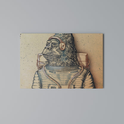 GORILLA GROOVE Horizontal Canvas Print