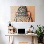 GORILLA GROOVE Peel and Stick Horizontal Poster