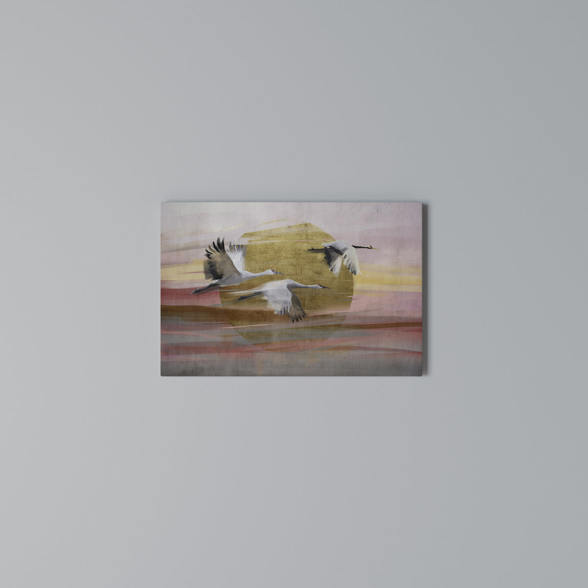 ELEGANT FLIGHT SYMPHONY Horizontal Canvas Print