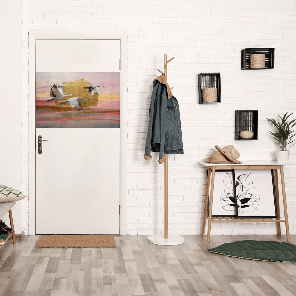 ELEGANT FLIGHT SYMPHONY Poster Horizontal Autocolante