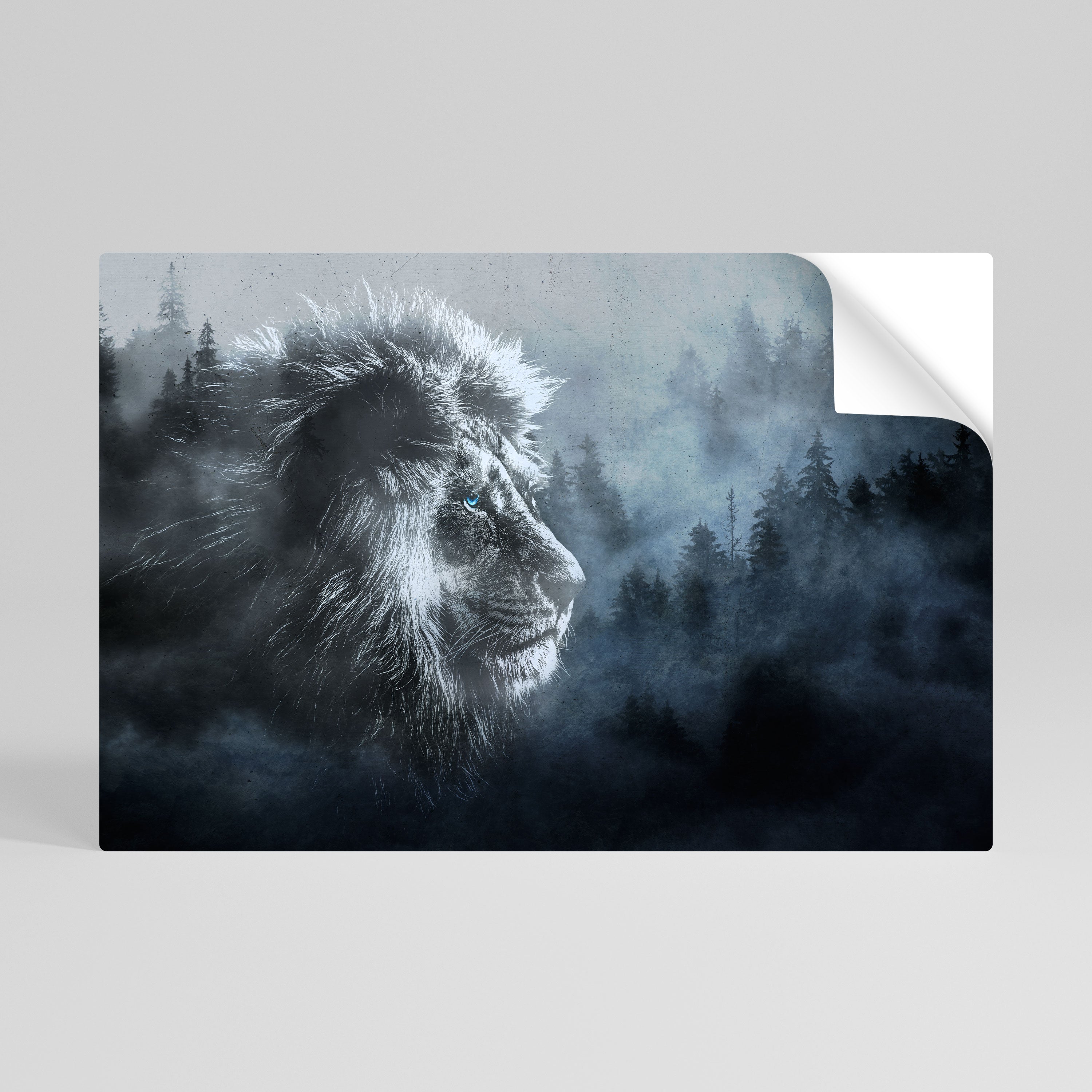 FROSTED ROYALTY Póster Autocolante Horizontal