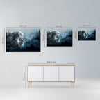 FROSTED ROYALTY Peel and Stick Horizontal Poster
