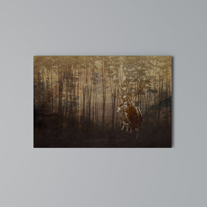 WHISPERING WOODS MYSTIQUE Horizontal Canvas Print