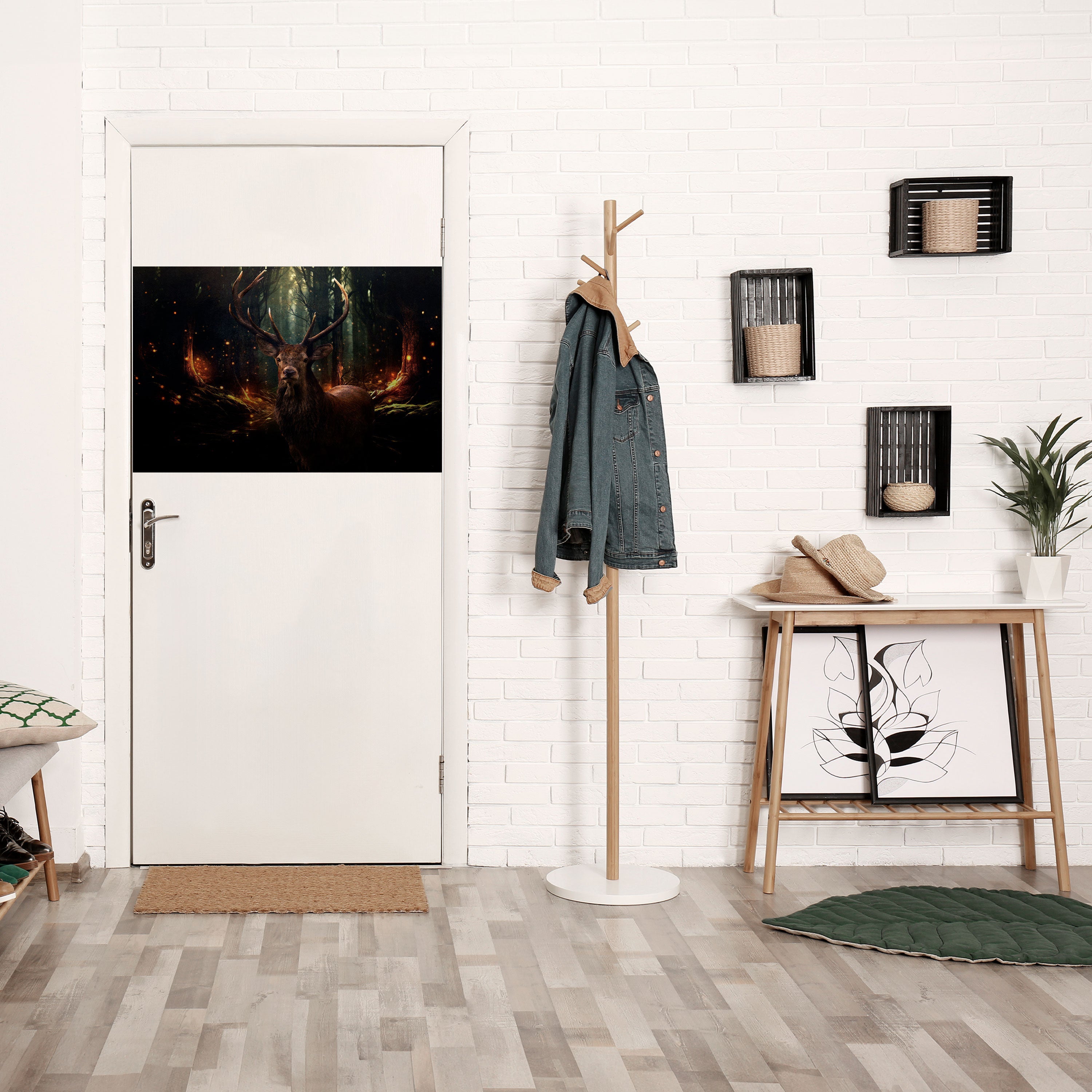 ENCHANTED FOREST GUARDIAN Poster Horizontal Autocolante