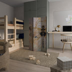 HER HIGHNESS DRAGONFLY Biombo de 3 Painéis