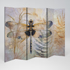 HER HIGHNESS DRAGONFLY Biombo Decorativo de 6 Painéis