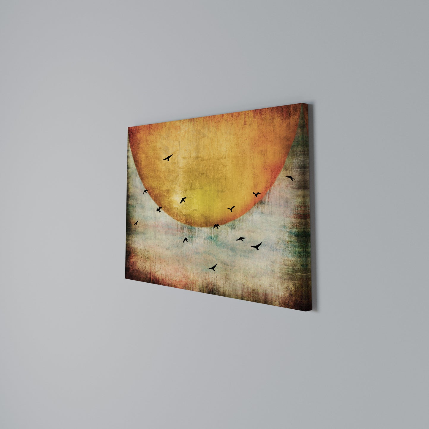 UP TO THE SUN Horizontal Canvas Print