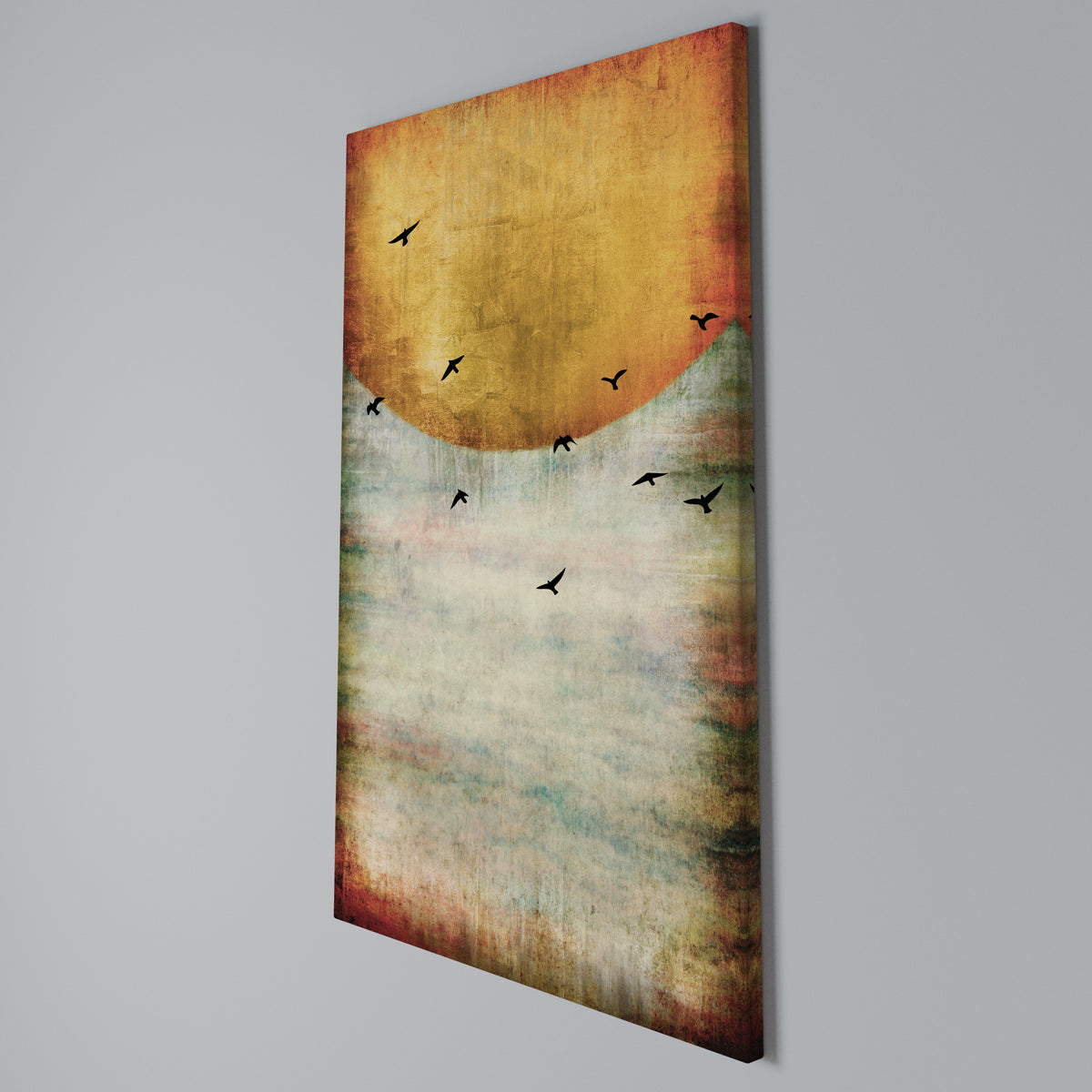 UP TO THE SUN Quadro em tela vertical