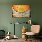 UP TO THE SUN Peel and Stick Horizontal Poster