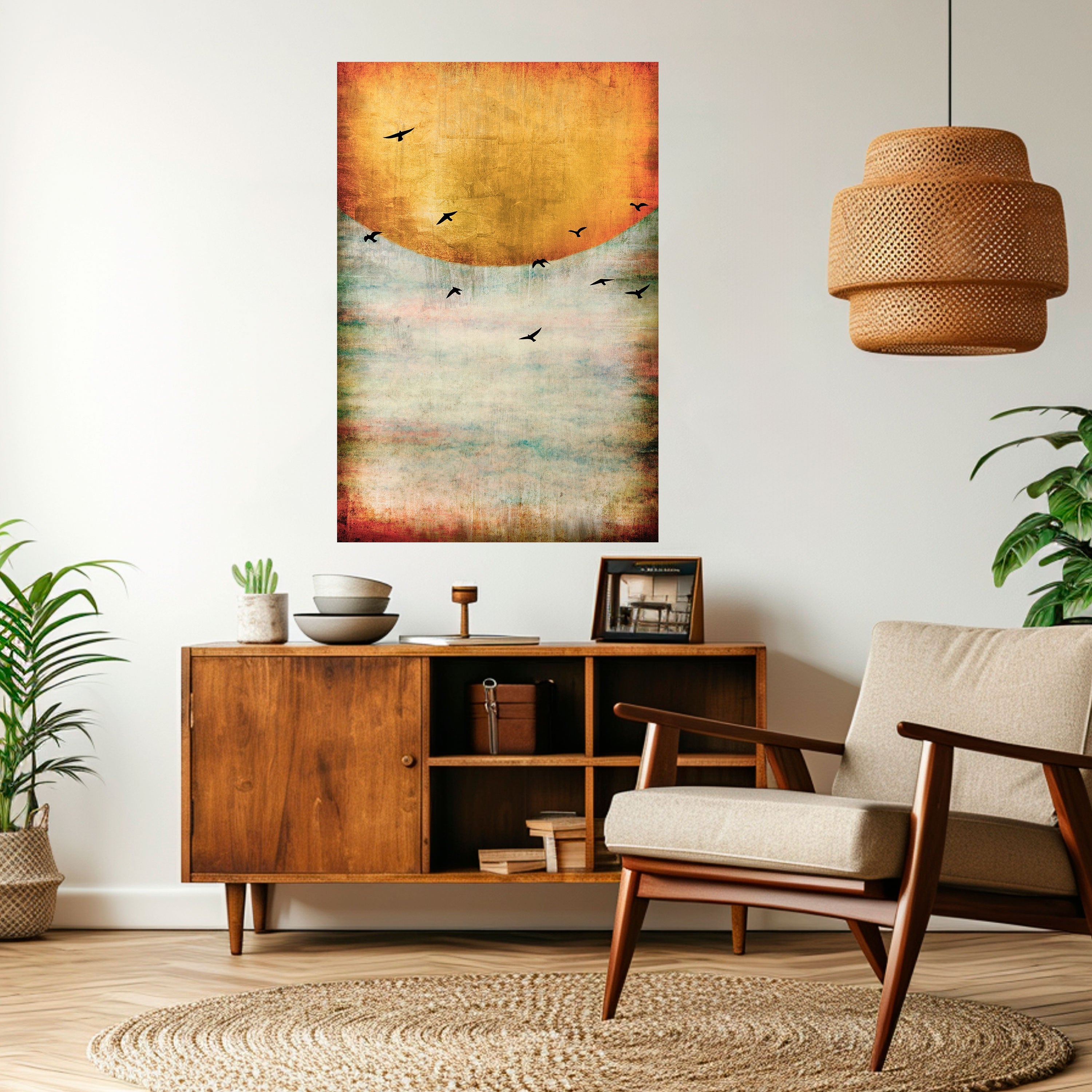 UP TO THE SUN Poster Vertical Autocolante