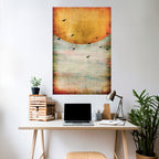 UP TO THE SUN Poster Vertical Autocolante