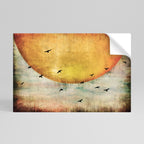 UP TO THE SUN Peel and Stick Horizontal Poster