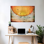 UP TO THE SUN Peel and Stick Horizontal Poster