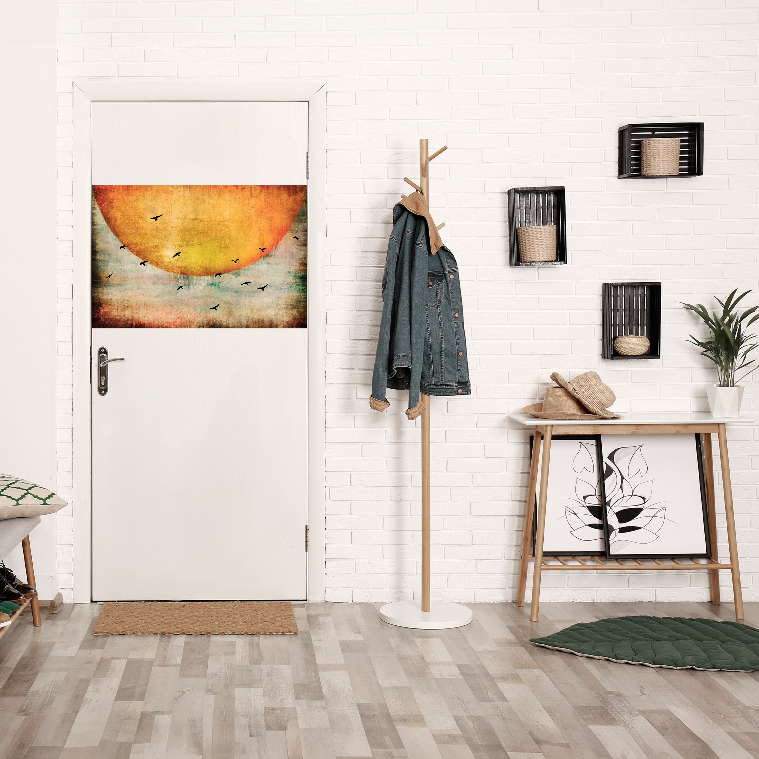 UP TO THE SUN Peel and Stick Horizontal Poster