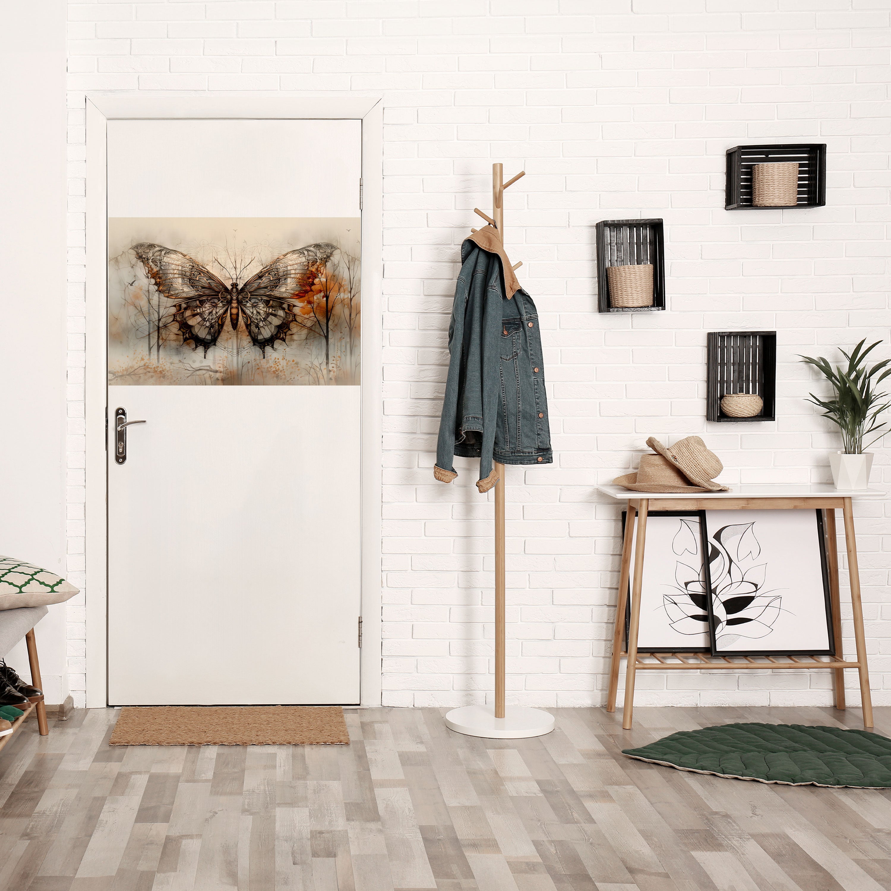 MECHANICAL BEAUTY UNVEILED Poster Horizontal Autocolante