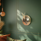 EQUINE SWAGGER Prateleira Oval Decorativa em Acabamento Preto