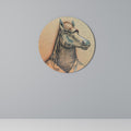 EQUINE SWAGGER Quadro Redondo Decorativo