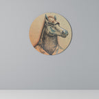 EQUINE SWAGGER Quadro Redondo Decorativo