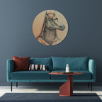 EQUINE SWAGGER Quadro Redondo Decorativo
