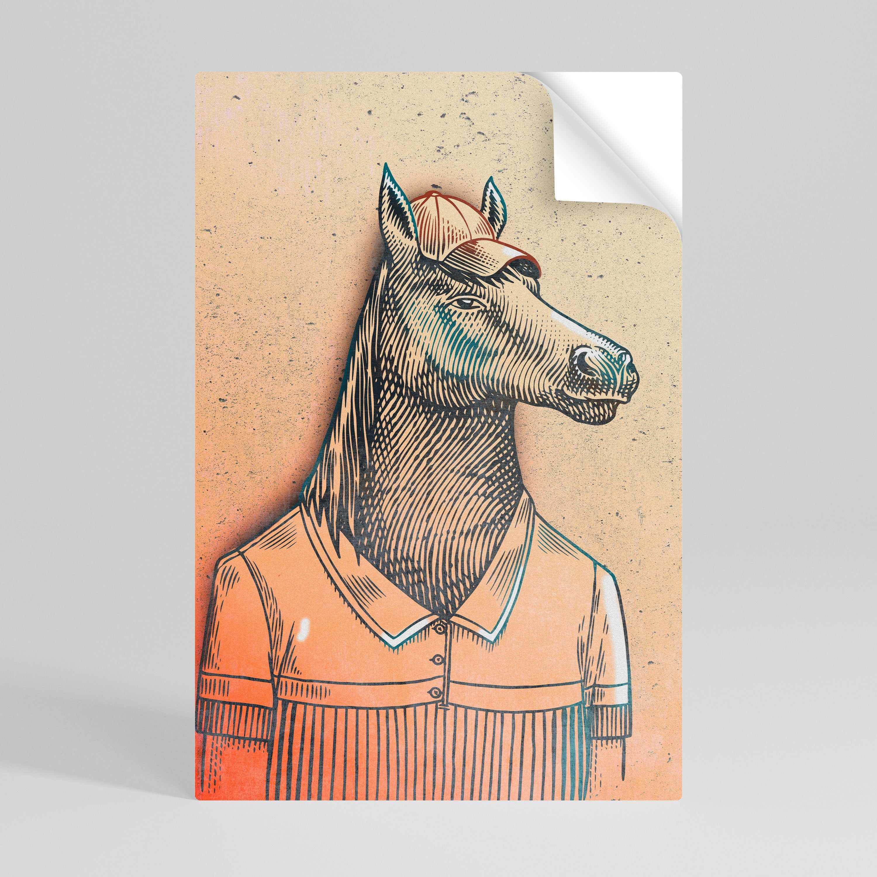 EQUINE SWAGGER Poster Vertical Autocolante