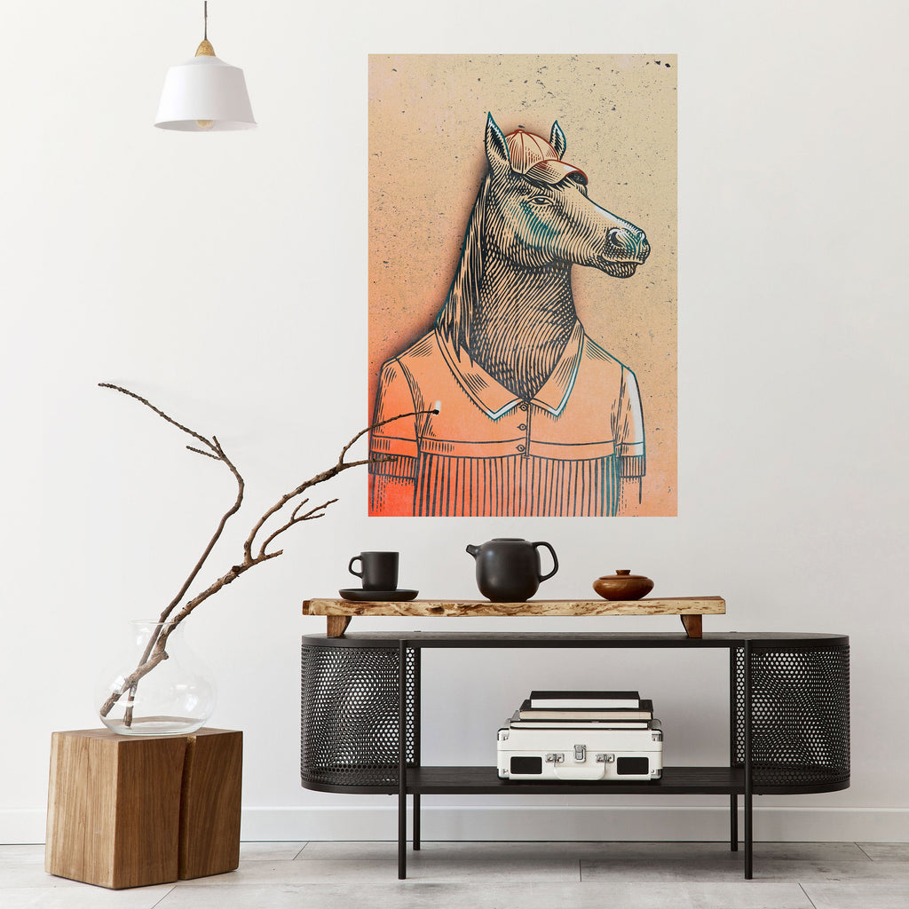 EQUINE SWAGGER Poster Vertical Autocolante