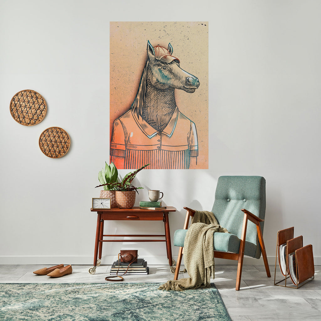 EQUINE SWAGGER Poster Vertical Autocolante