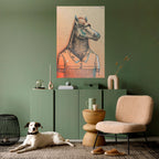 EQUINE SWAGGER Poster Vertical Autocolante