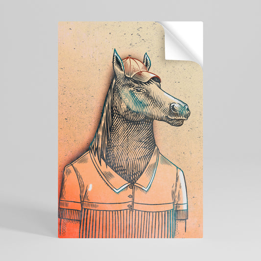 EQUINE SWAGGER Póster Autocolante Vertical