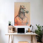 EQUINE SWAGGER Poster Vertical Autocolante