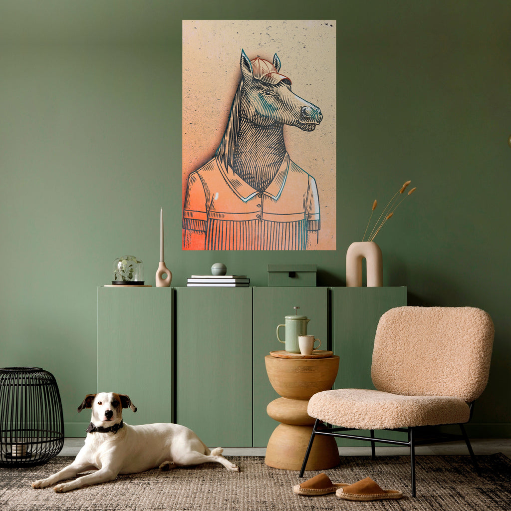 EQUINE SWAGGER Poster Vertical Autocolante