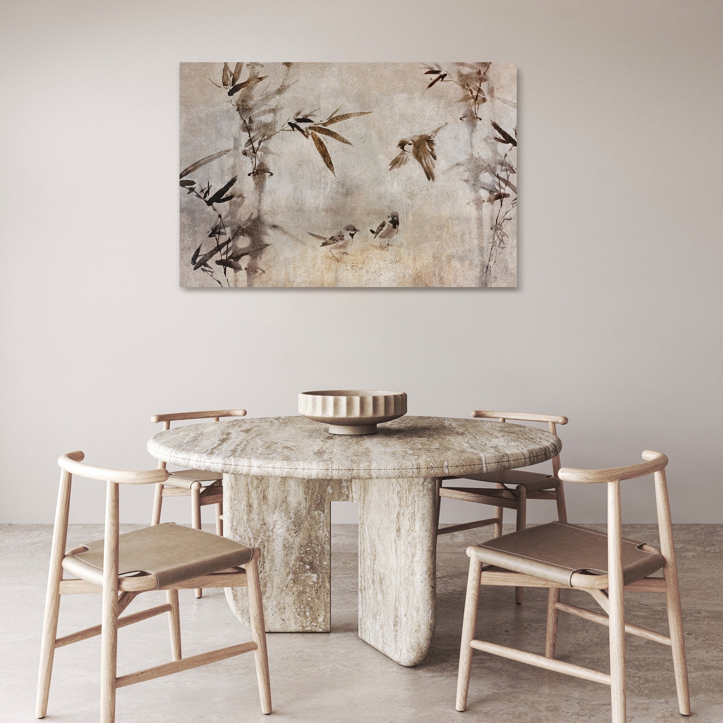 SPARROW BLISS Horizontal Canvas Print